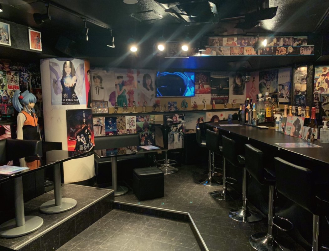 アニソンバー銀河の店内
